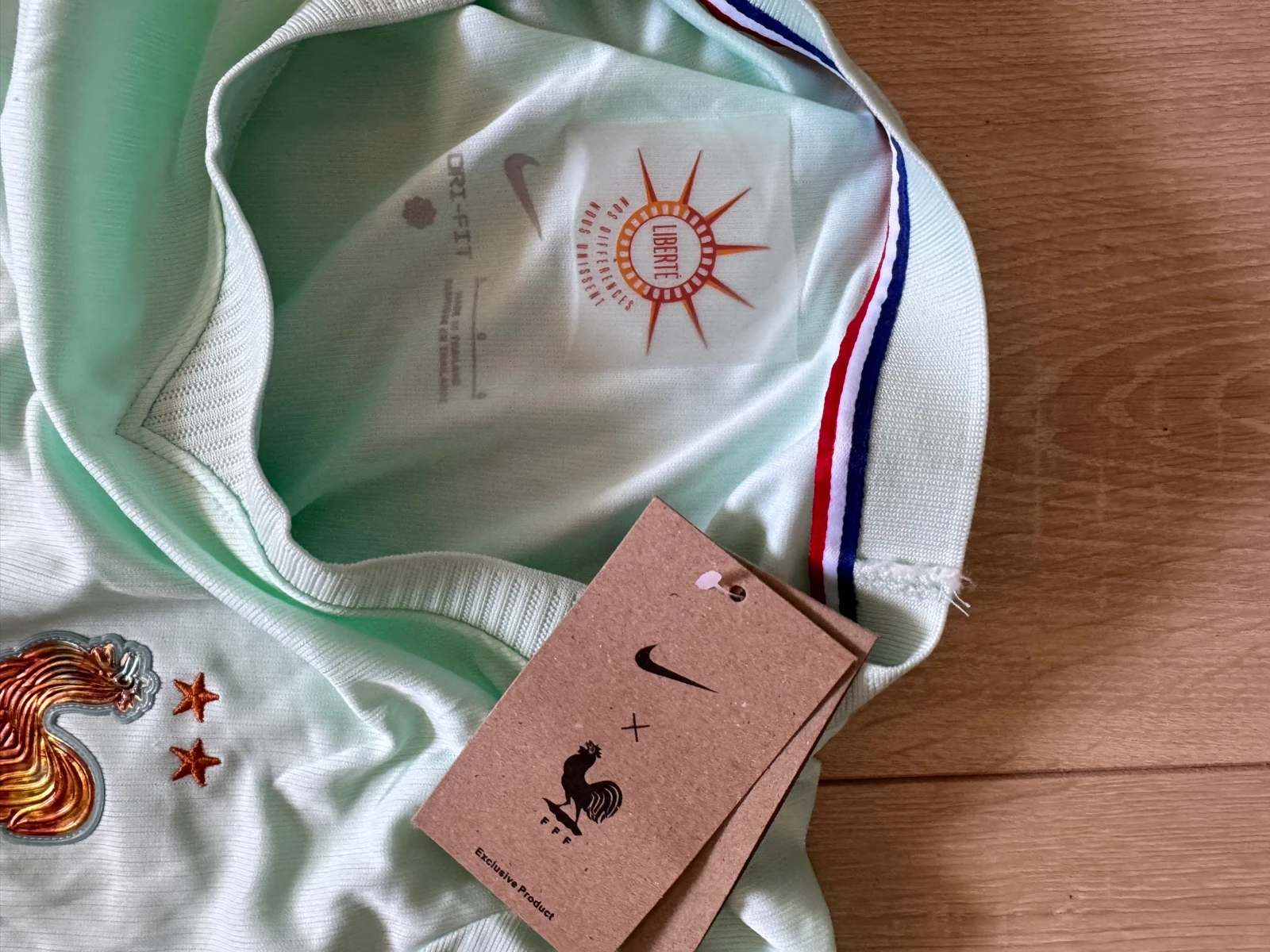 Nike Frans voetbalteam shirt Mintgroen / Concept – Maat L – Nieuw met etiket – photo 4